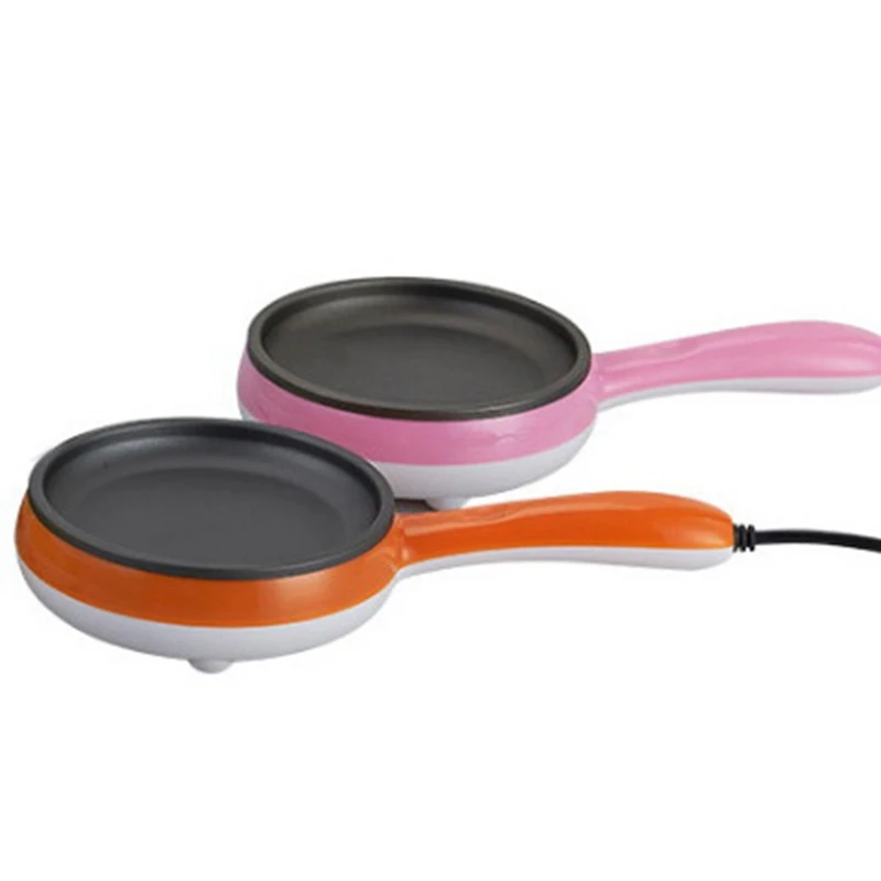 Multifunction Mini Electric Boiled Egg Cooker Boiler Food Fried Steamer Steak Non-Stick Frying