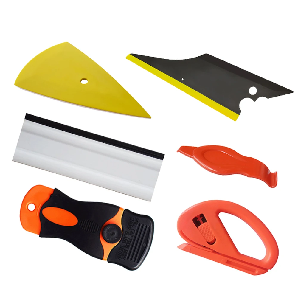 

CNGZSY Window Tint Accessories Professional Car Vinyl Wrap Squeegee Film Safety Cutter Razor Scraper Glue Remove Water Wiper K88