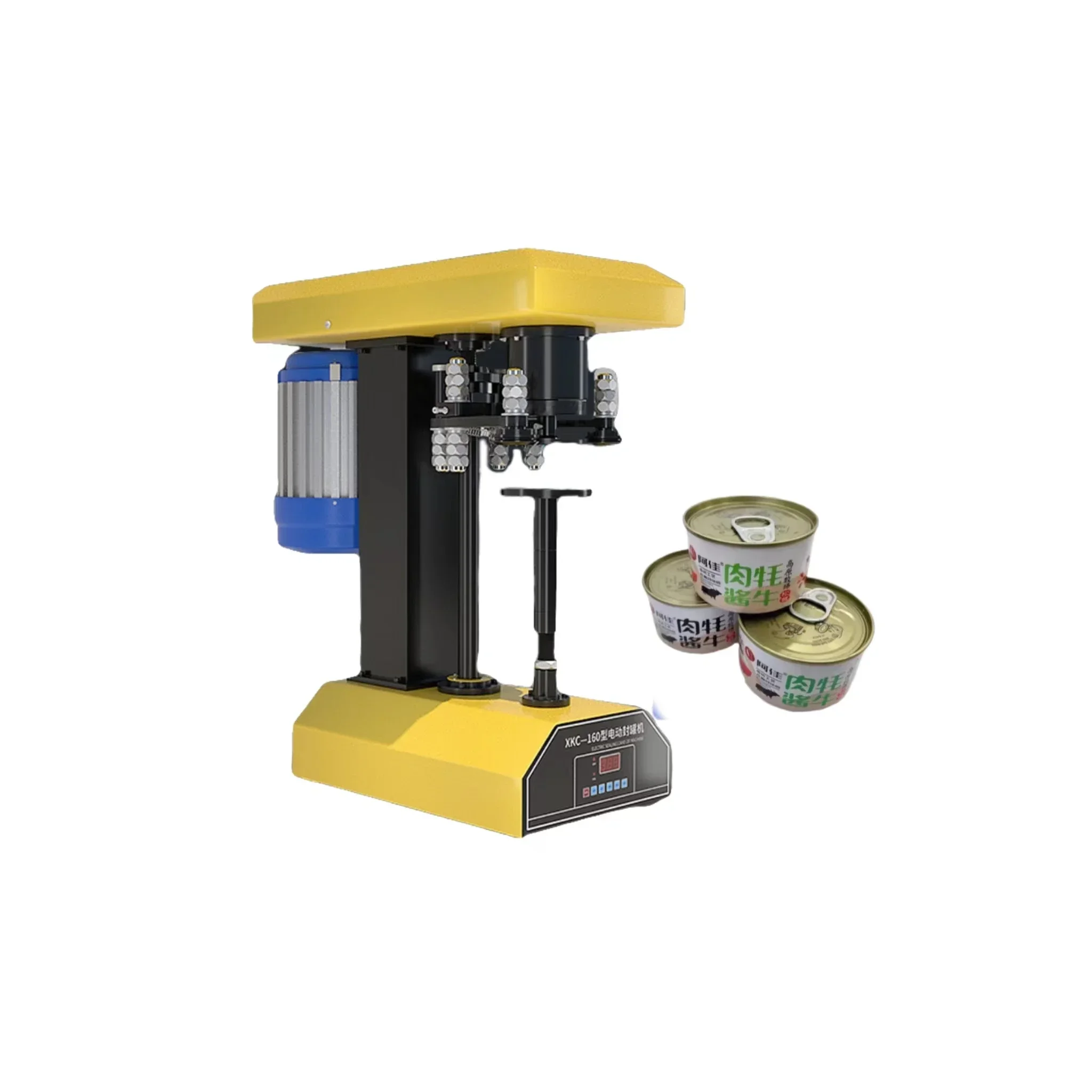 

Новейшая интеллектуальная автоматическая машина для запечатывания банок 5S по конкурентоспособной цене, упаковщик консервных банок, спиральная машина для запечатывания жестяных банок с сертификацией CE