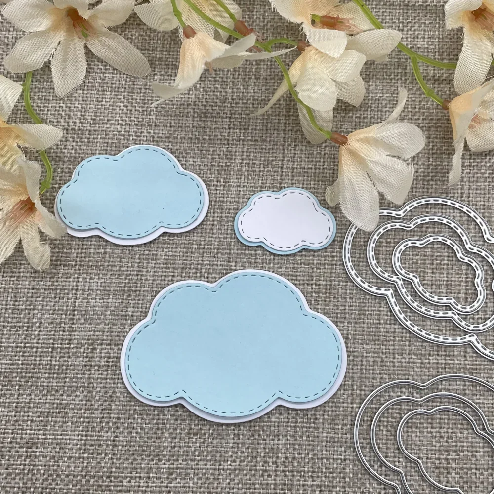 Cloud decoration Metal Cutting Dies For DIY Scrapbooking Decorative Embossing Handcraft Die Cutting Template Mold