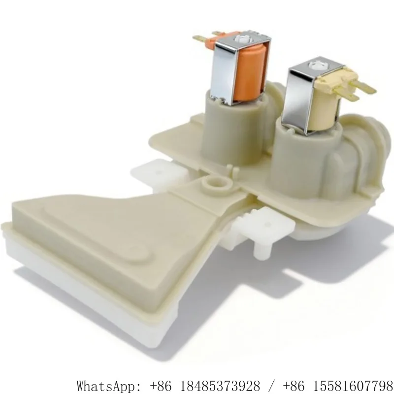 WH13X26535 Dual Hot Cold Water Inlet Valve 120V Fit GE Top Front Load Washing Machine Replacement Parts