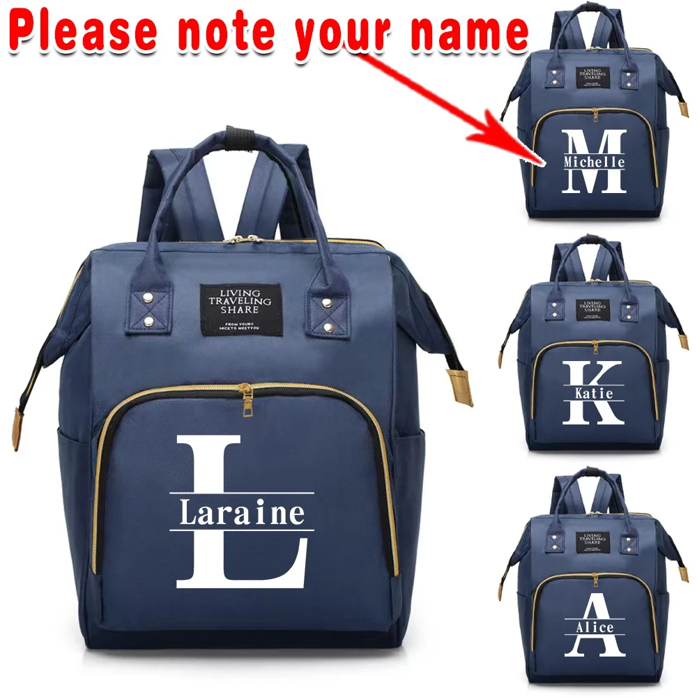 

Сумка для ежедневного ухода за путешествиями, многофункциональная подгузник с принтом для портативного рюкзака большой емкости для путешествий