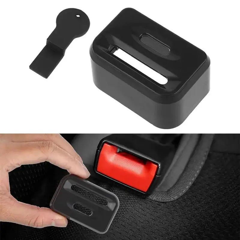 Car Seat Belt Lock Clip Child Safety Buckle Protector Easy To Use Travel Seat Belt Lock Guard Accidental Release Preventer view 6