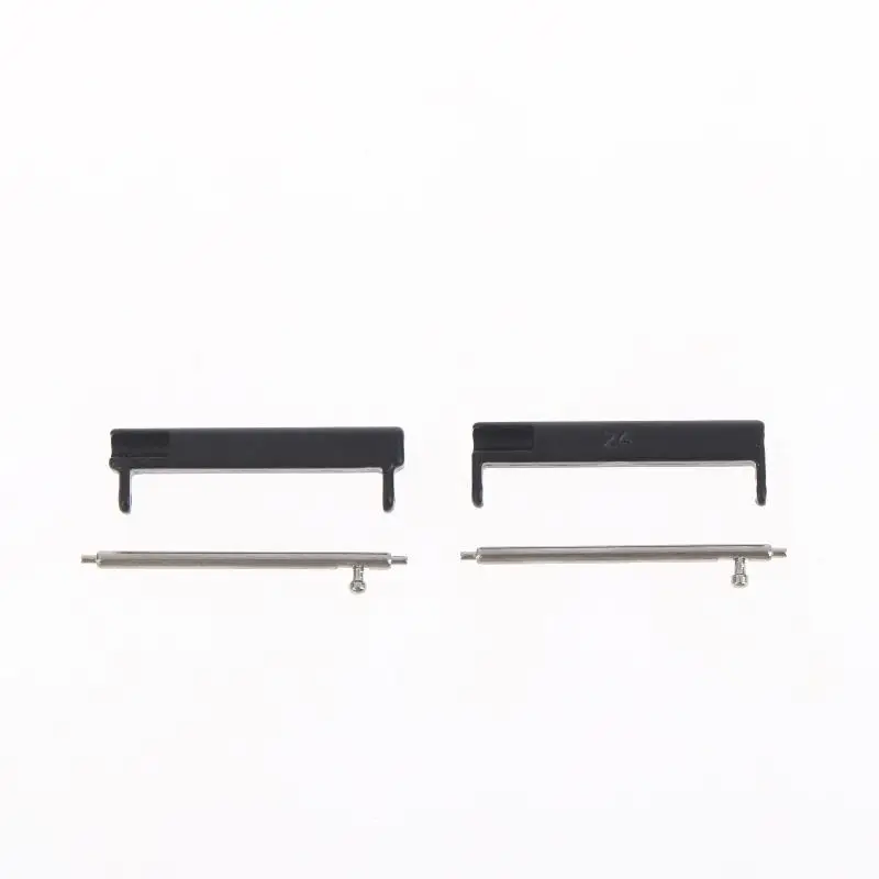 (Summer6) 1 par de adaptador de pulseira de 24mm a 22mm/20mm para 7/9/d5i acessórios de smartwatch conector de substituição de relógio inteligente