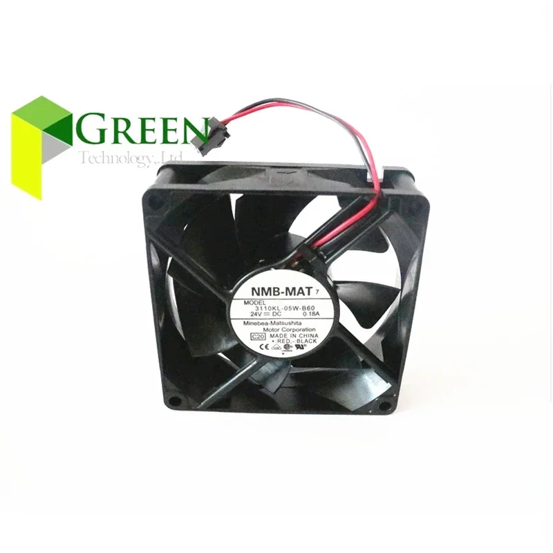 

5pcs NEW Original NMB 24V 0.18A 8025 8MM 80MM 80*80*25MM Fan computer case Cooling fan 3110KL-05W-B60 with 2pin