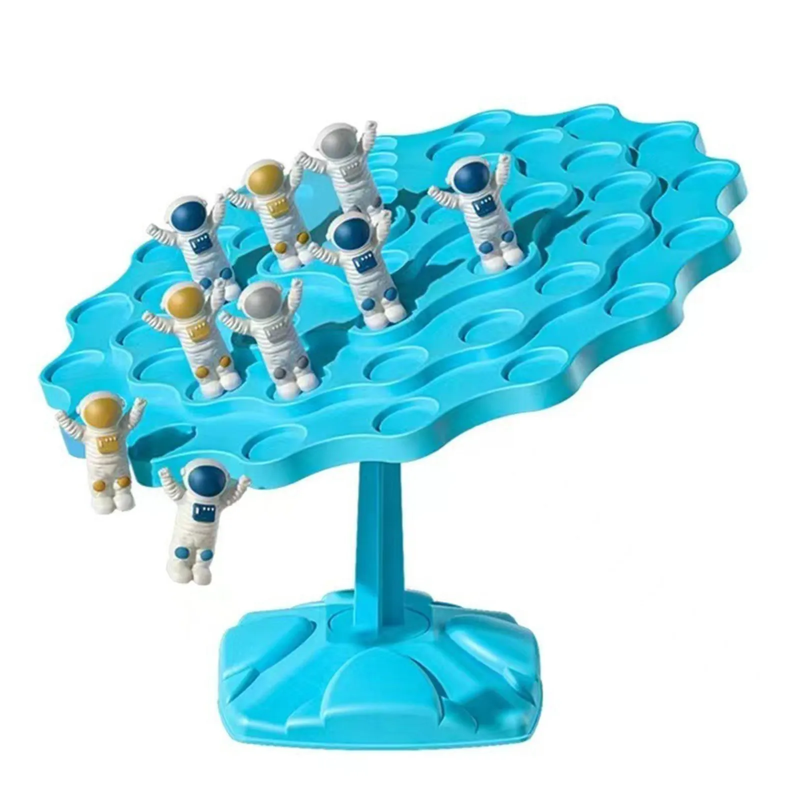 Children Balance Perception Toy Astronaut Balance Games Fun Space Puzzle Toys for Kids Set of Stacking Board Games for Leisure