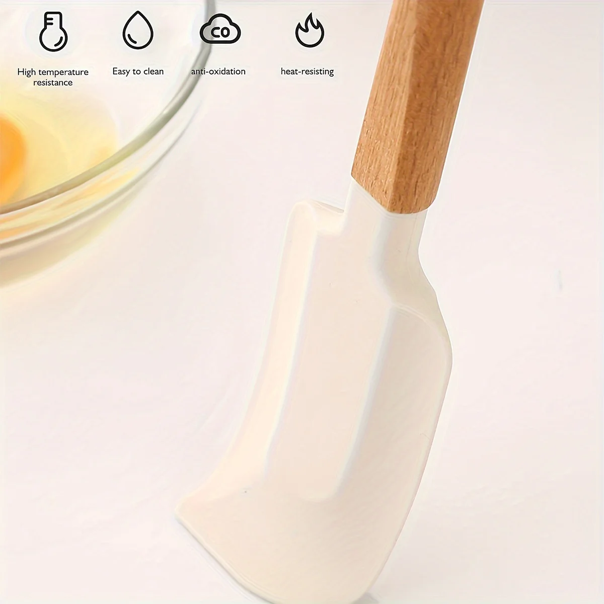 Набор силиконовых лопаток, бел – обзор и цена Offset Spatula Set