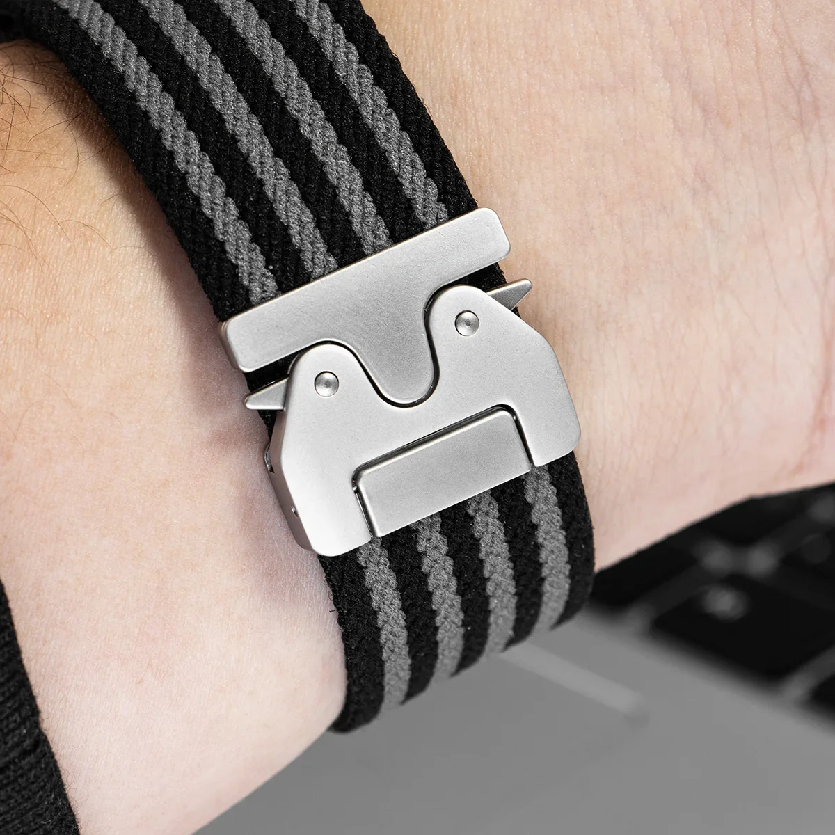 22 مللي متر النايلون مضفر شريط مرن لساعة هواوي GT4 5 برو 46 مللي متر الرياضة حزام لهواوي GT5 Amazfit التوازن GTR 4/3 47 مللي متر سوار