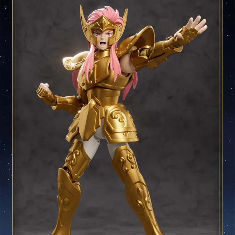 Blokees d'origine Saint Seiya Hyoga Camus ‌   Figurine d'action modèle marchandise poupée assemblage jouets ornement de bureau cadeaux de noël