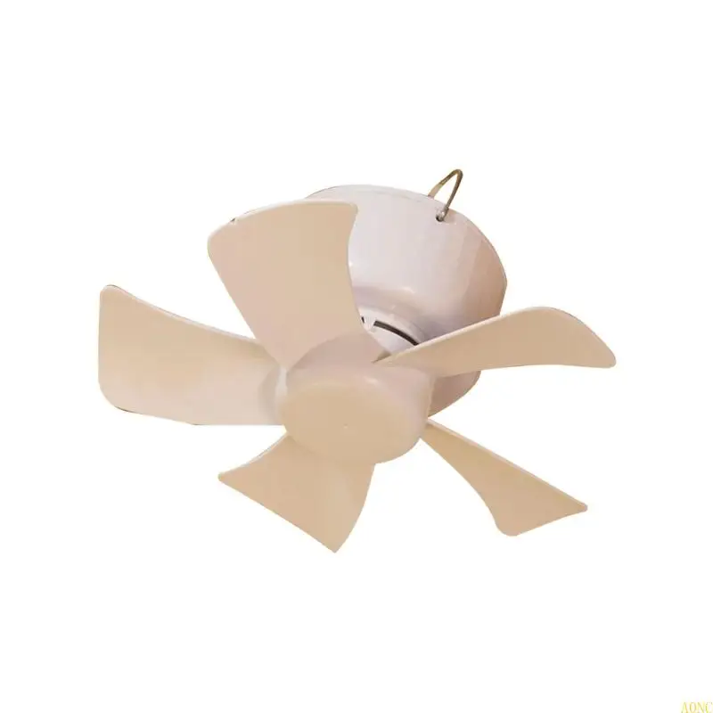 A0NC Легкий USB -зарядный вентилятор для палатки TINT 3 GEARS Охлаждение мини -потолочный вентилятор