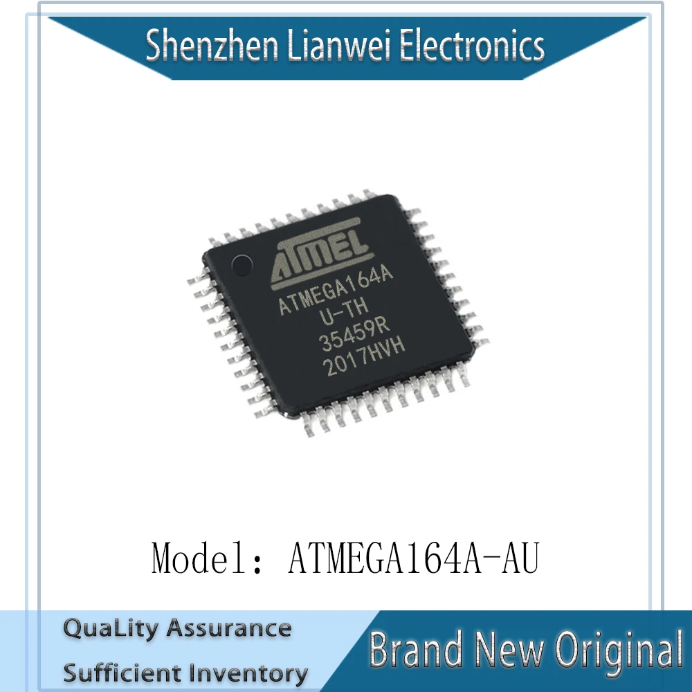 

100% New Original ATMEGA164A ATMEGA164A-AU IC MCU Chipset TQFP-44