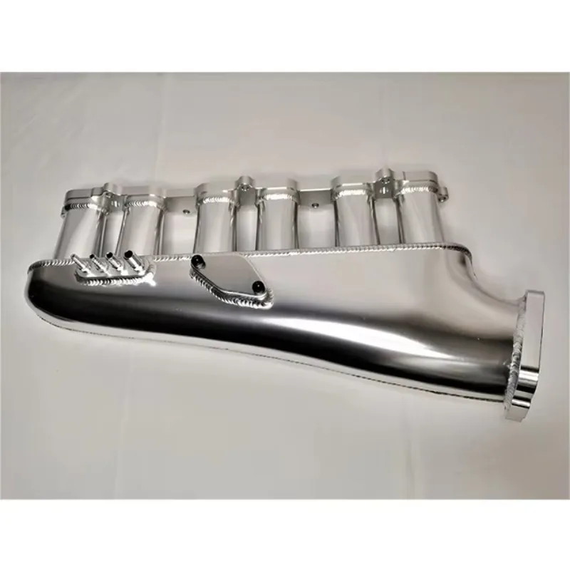 

Customized CNC Machined 2JZ GTE Billet Intake Manifold W Fuel Rail & Throttle Body For Supra Toyota Turbo