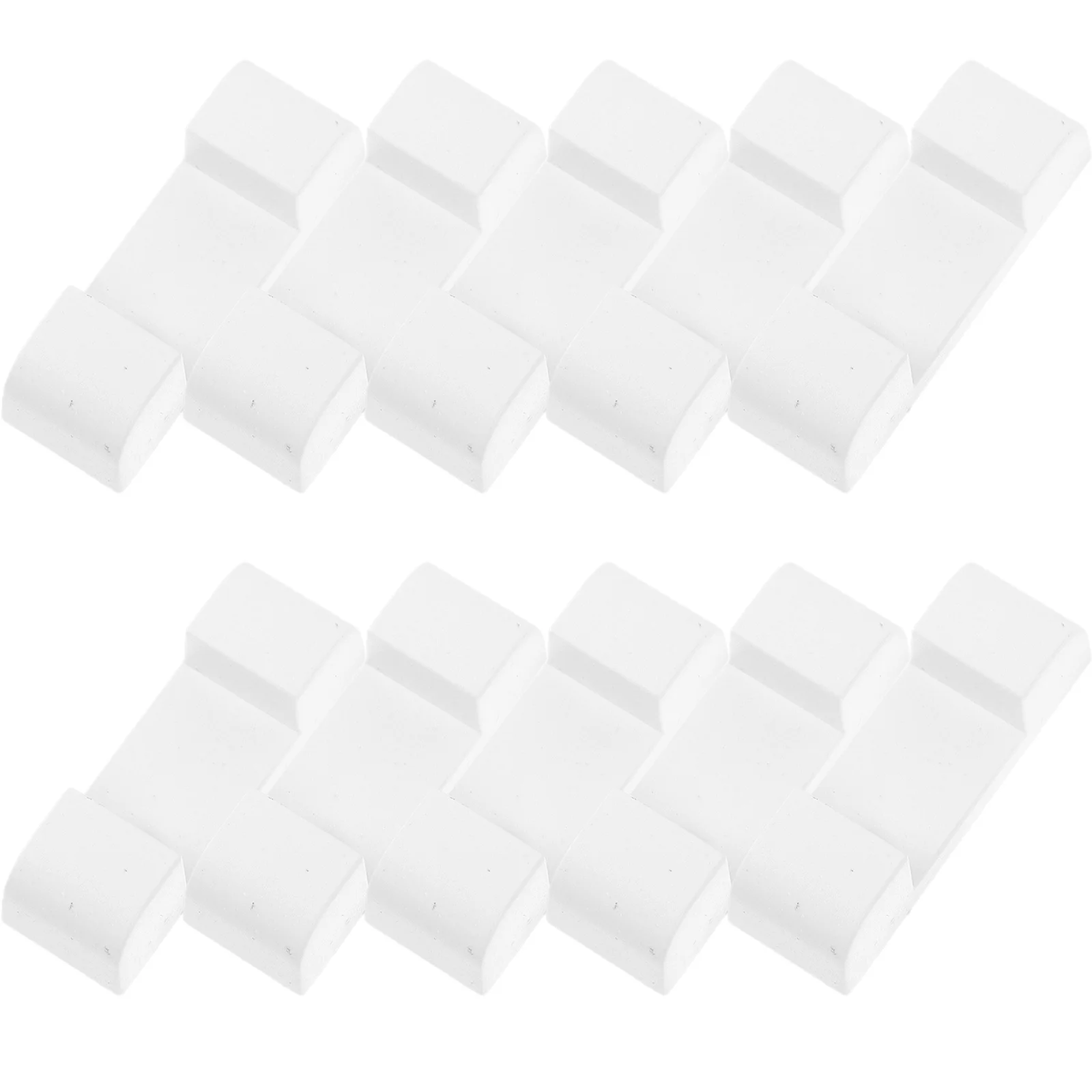 

10Pcs Delicate Necklace Box Bases Floating Jewelry Display Stands Compact Size Easy Removal Frame Bases