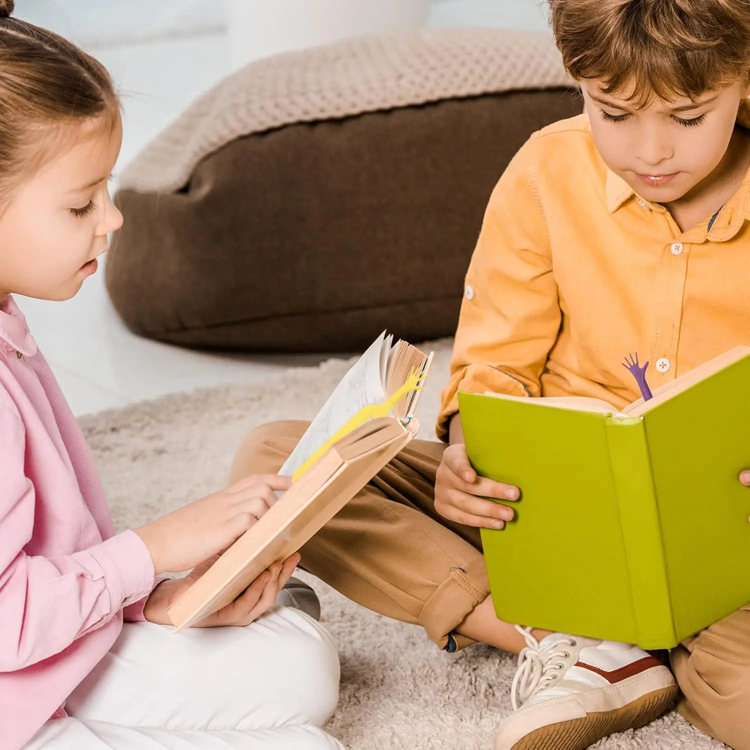 4 قطعة/المجموعة 3D الكرتون البسيطة اليد الإشارات المرجعية صفحة الاصبع علامات الاطفال القراءة الإيدز فريد اللوازم المدرسية A7791