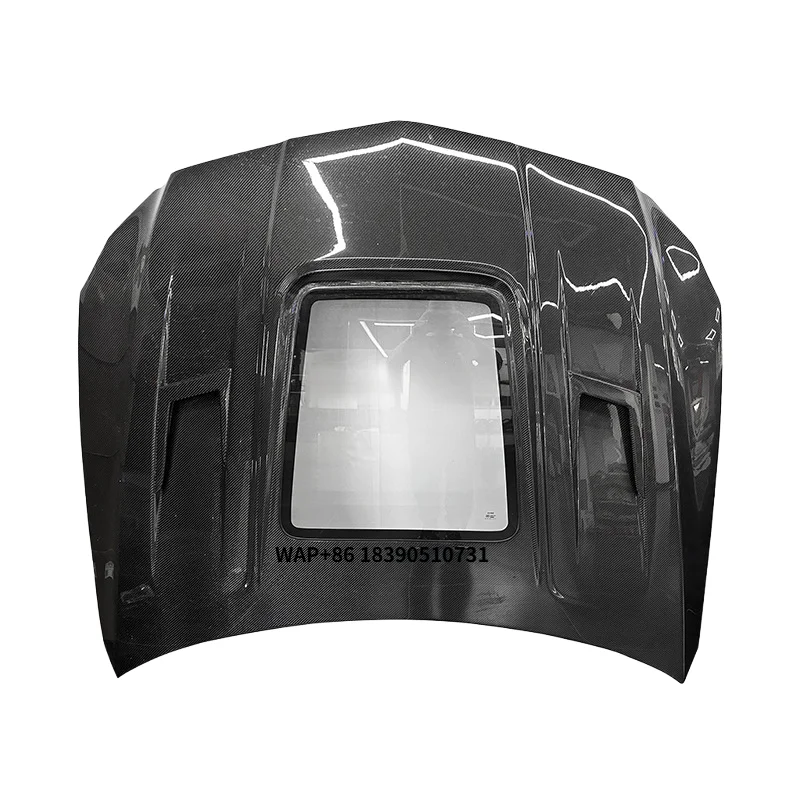 

Perfect Fitment Carbon Fiber Car Hood for CLS Class W218 CLS63 Transparent Engine Hood