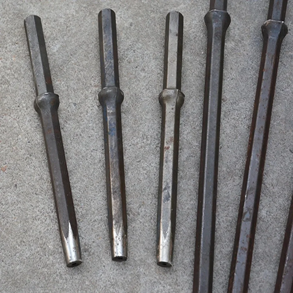 1-pack rock drill, pneumatic drill rod, mining pick, universal drill bit, B22 tunnel gun drill rod