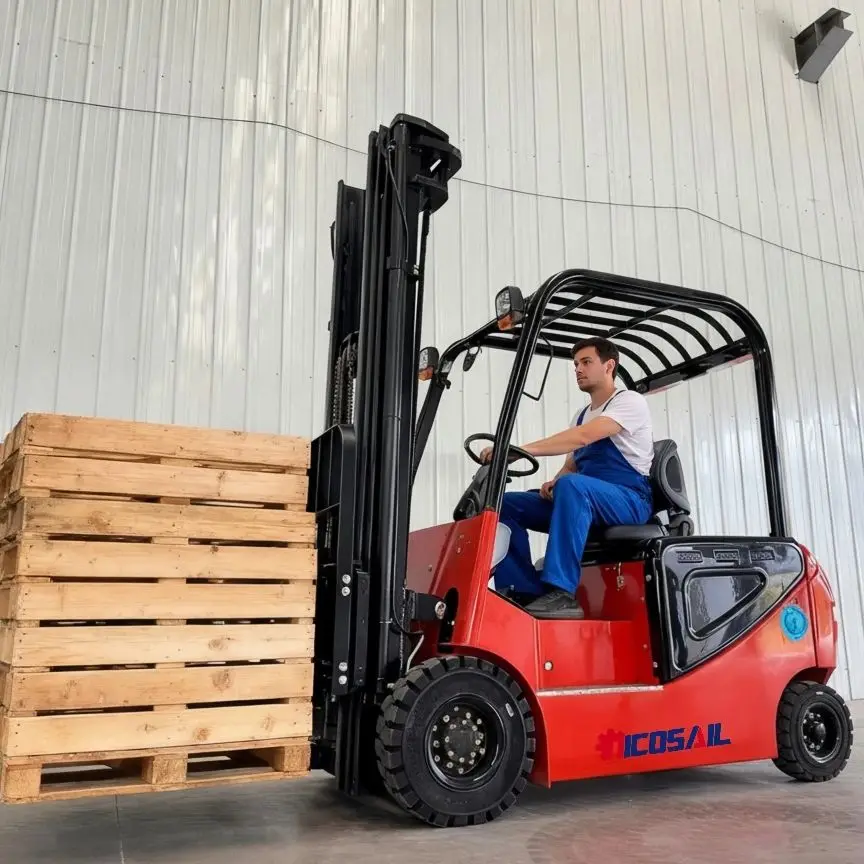 رافعة شوكية كهربائية جديدة للطاقة بسعر خاص في الصين رافعة شوكية كهربائية هيدروليكية صغيرة 3.0 طن 3000 كجم للبيع #1