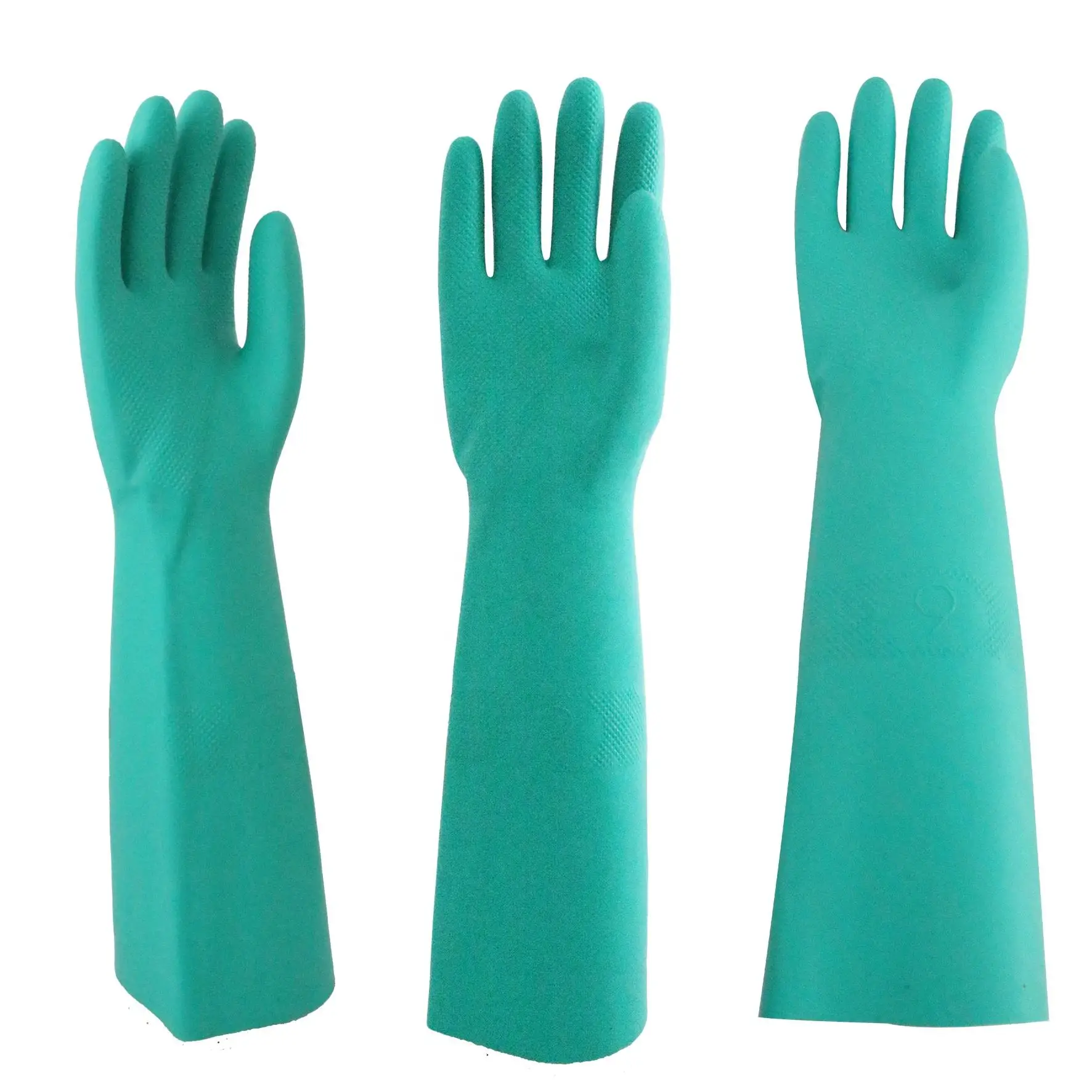 Reusable Kitchen Dish Dishwashing Latex Rubber Gloves Luvas Guantes for Household Cleaning