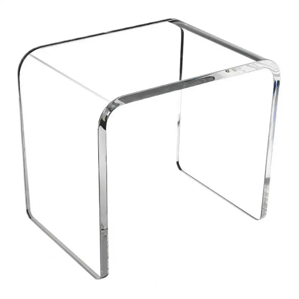 

Non-slip Acrylic Step Stool Transparent Acrylic Step Stool for Kids Adults Strong Load Bearing Non-slip Surface Bedroom Kitchen