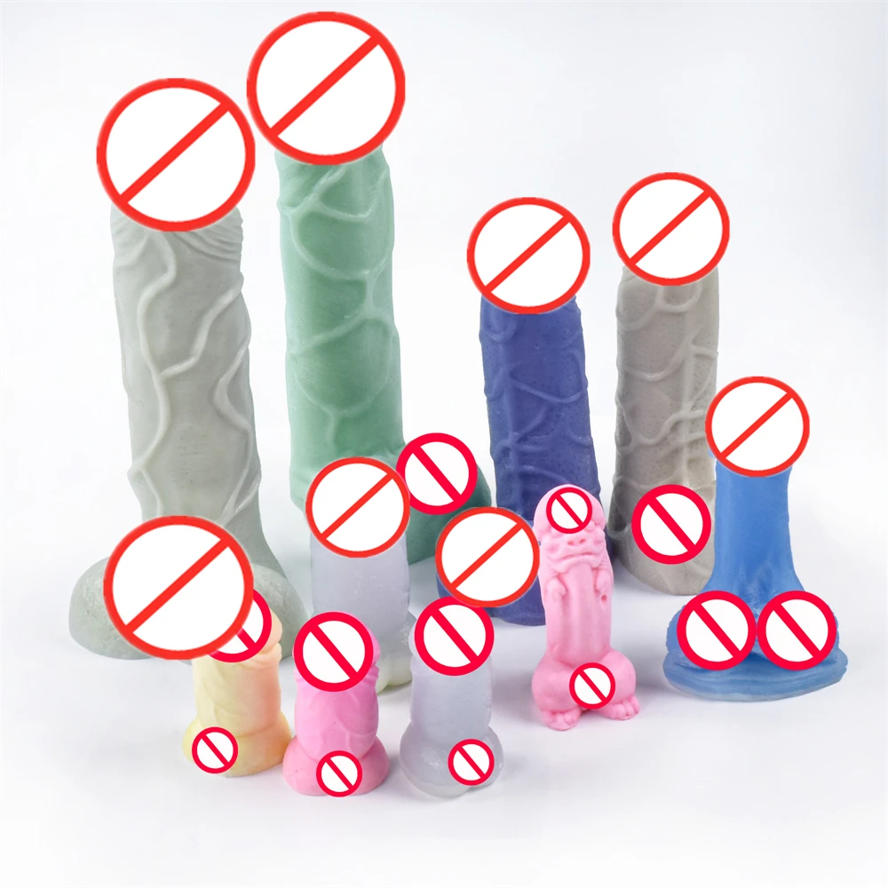 Handmade Lifelike DIY Prank Gift Male Body Organ 3D Stereo Bead Shape Men Dick Soap Plaster Decor Tool Silicon Penis Candle Mold