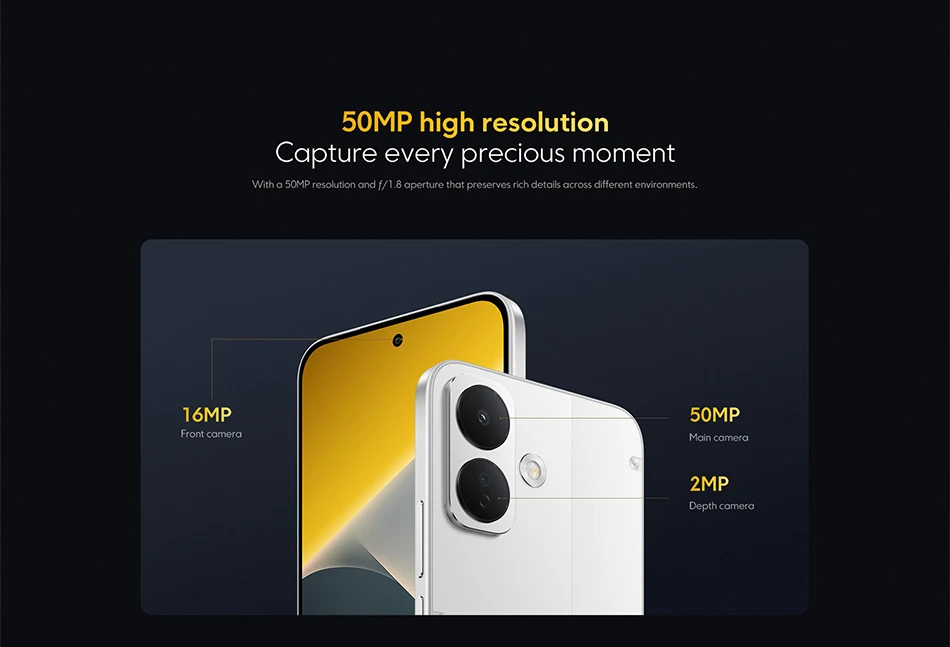 Global Version POCO X8 Snapdragon® 6s Gen 4 Smartphone NFC 50MP main camera 8340mAh 6.83" AMOLED display 67W HyperCharge