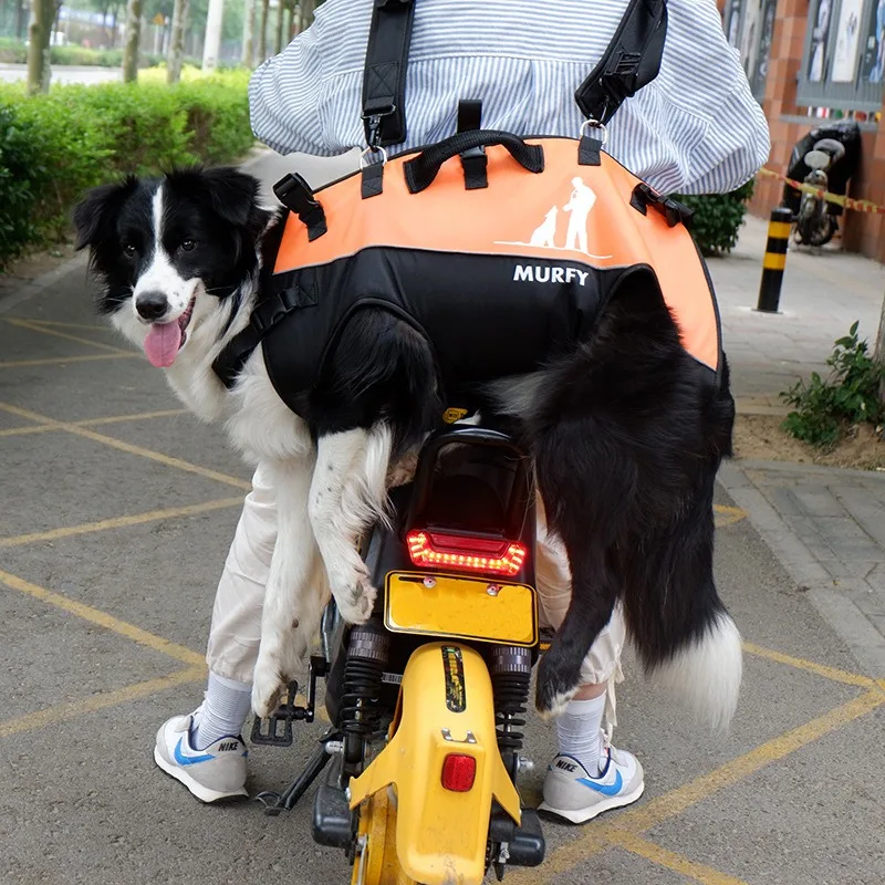 Pet Outdoor Travel Carrying Bag, Four-legged Clothing, Walking Stretcher with Disabled Dog, 2024