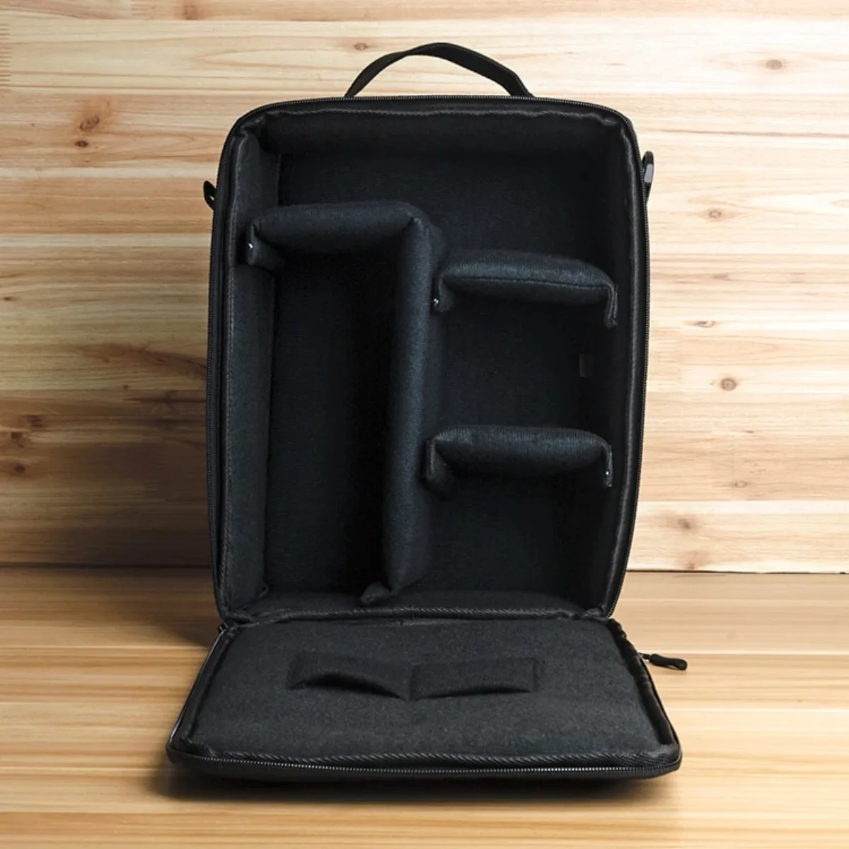 Borsa per il trasporto della fotocamera Spessa protezione per fotografia Inserto divisorio Divisore per obiettivo DSLR SLR Canon Nikon Sony Pentax