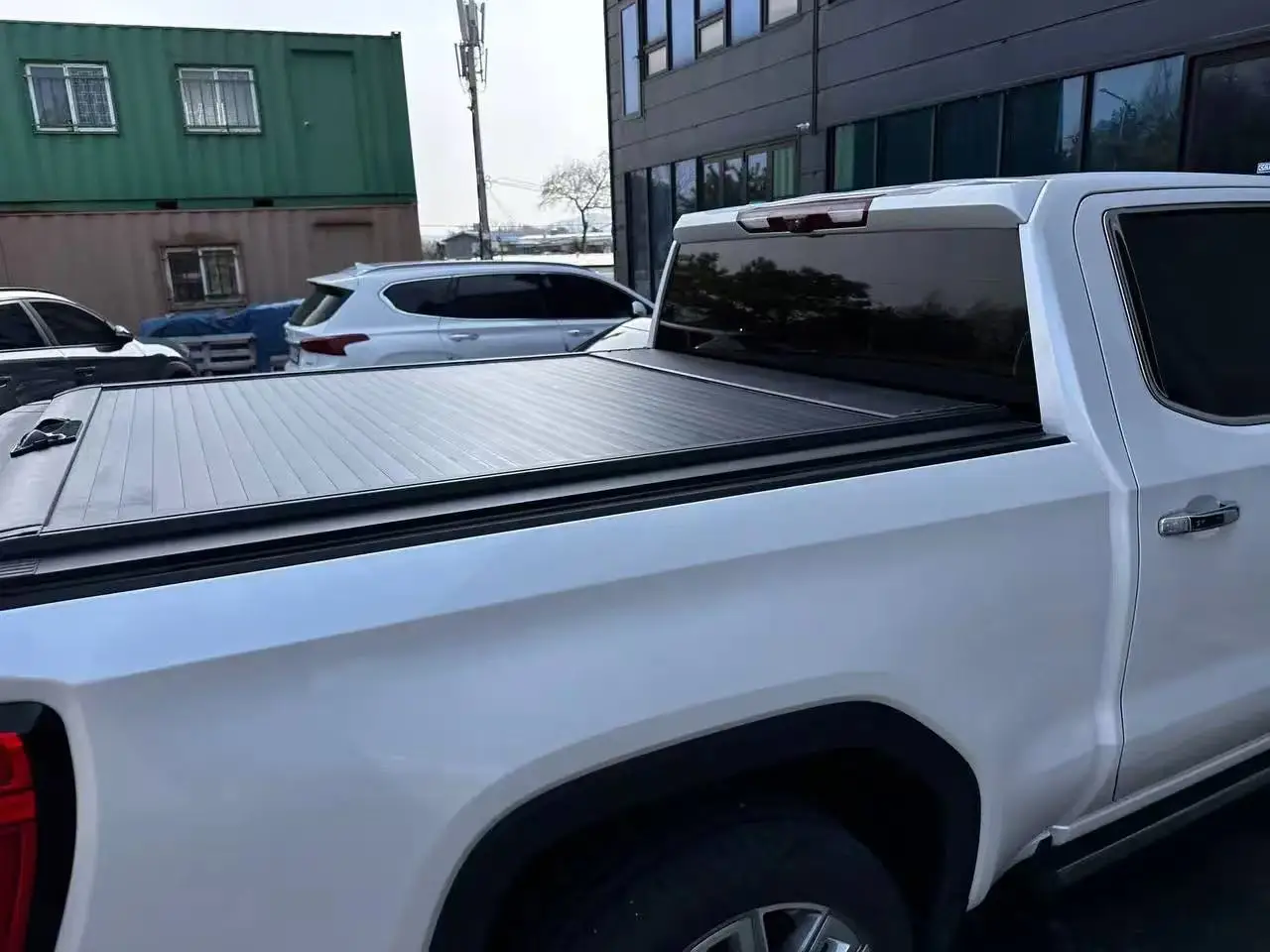 Pickup Truck Cover Aluminum Roller Lid Shutter for Dmax Tonneau Cover for Jac T9 for Nissan Navara  Ranger Tacoma Gwm Poer