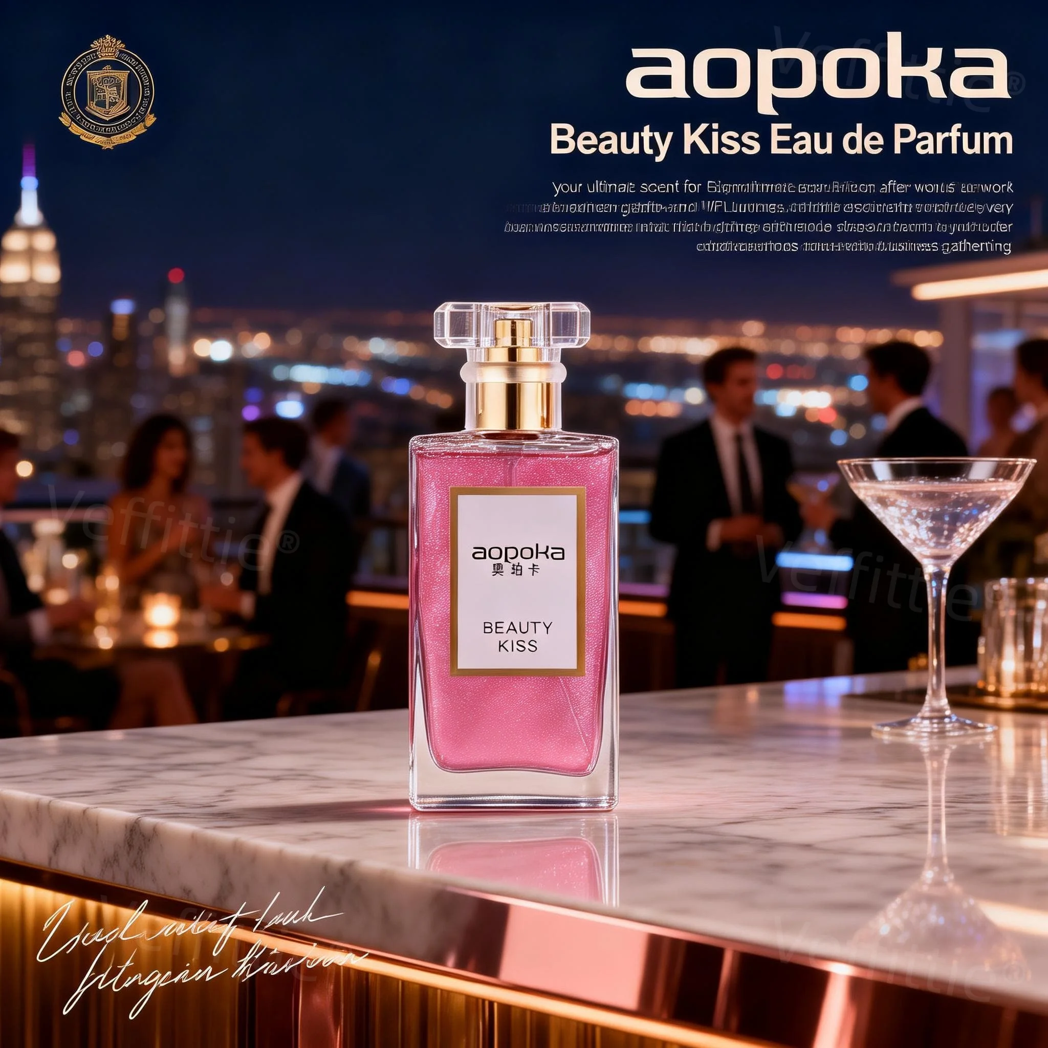 

Luxe Coastal Amber Glow 50ML Eau De Parfum, Long Lasting Rich Floral Blend, Beach Trips, Polished Tropical Vacation Evening Pick