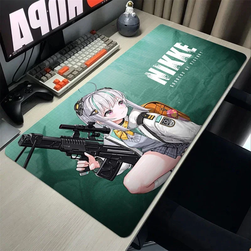 Nikke the Goddess of Victory Mousepad Large Mouse Pad Xxl Computer Desk Accessories Office Gamer Cabinet Anime Keyboard Pc Table