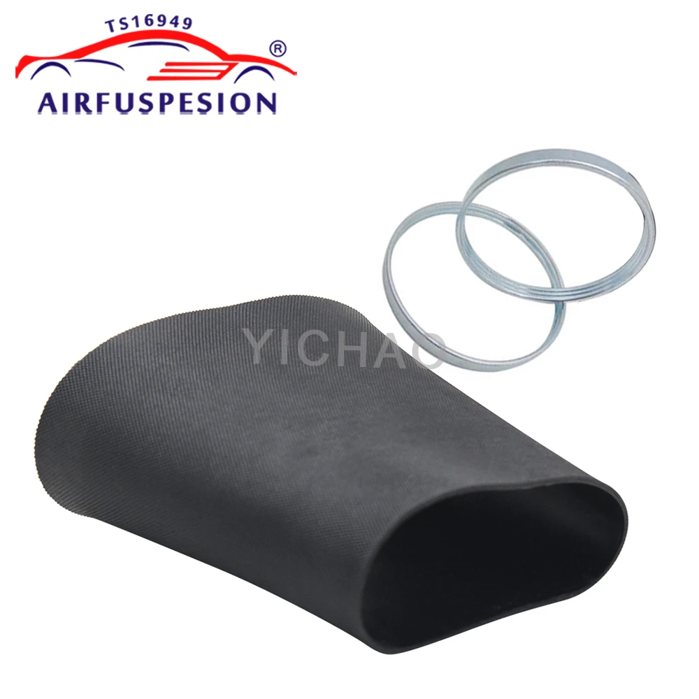 For Mercedes Benz W166 ML GL Front Air Suspension Shock Rubber Sleeve with Crimping Rings A1663206713 1663207113 A1663206913