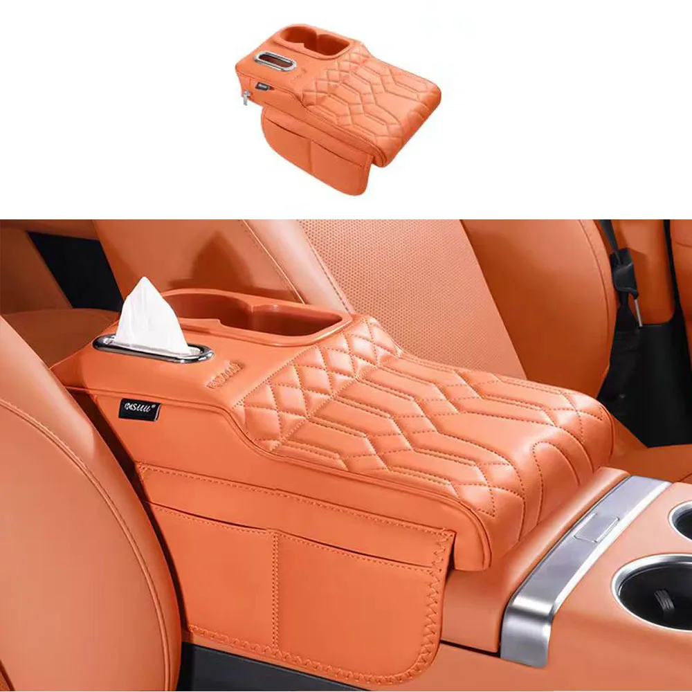 

Подходит для BYD Formula Leopard 8 2024 2025, подлокотник, высота, коробка для салфеток, автомобильный держатель для чашки, защитный чехол для хранения 1