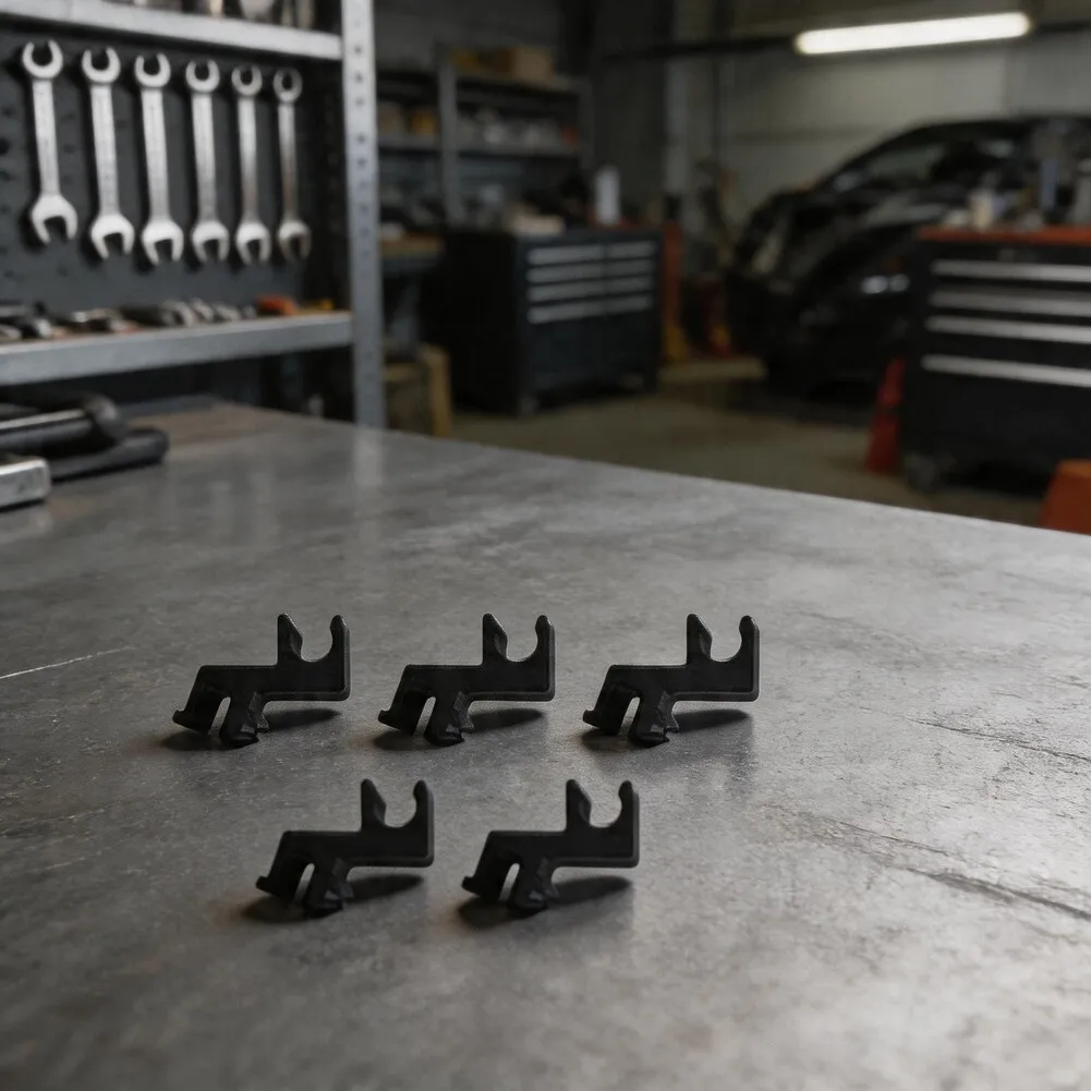 Truck Bed Cover Clamp Replacement Set 5 Pieces for Enhanced Rigidity Reduced and Improved Cover Mounting Accuracy