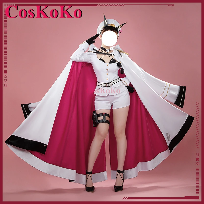 【Customized】CosKoKo Master Cosplay Game NIKKE Costume Fashion Sweet Combat Uniform Full Set Halloween Party Role Play Clothing