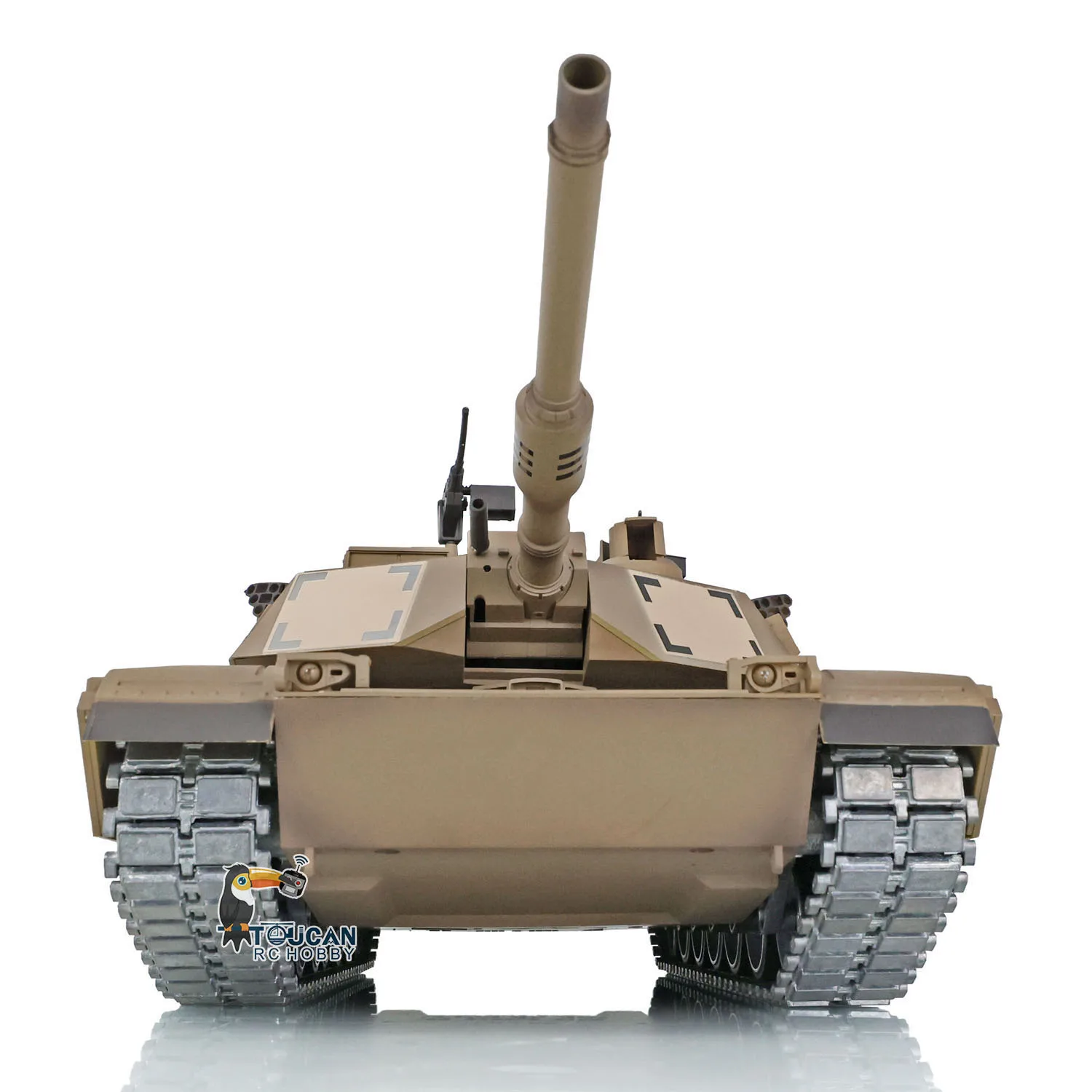 

Toys 1/16 Heng Long RC Tank 7.0 Abrams FPV 3918 360° Turret Barrel Recoil Remote Control Battle Tank Customize Panzer Model