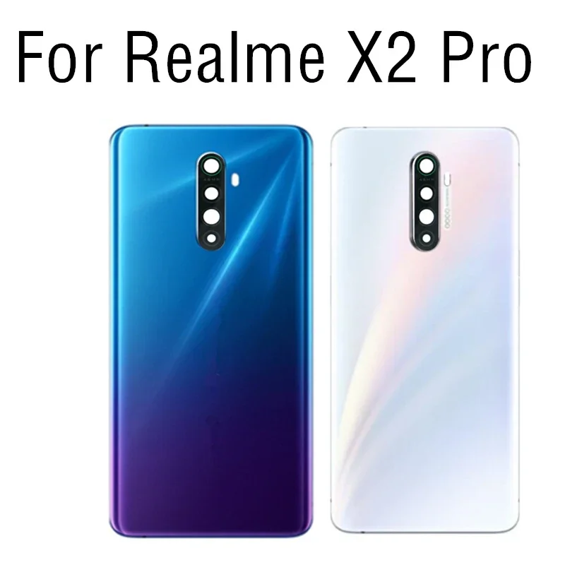 Cover da 6,5" per Oppo Realme X2 Pro Cover posteriore per batteria, custodia, cover in vetro, Realme X2Pro, RMX1931