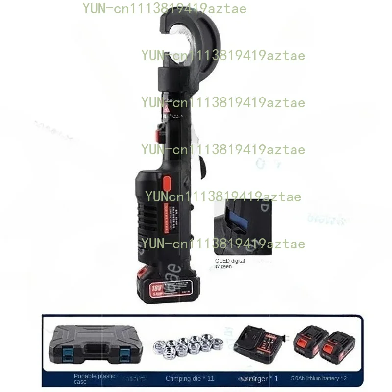 ES300/400 High Power Hydraulic Mini Battery Powered Pipe Crimping Tool Li-ion Rechargeable Tool Stainless Steel Pipe Crimper
