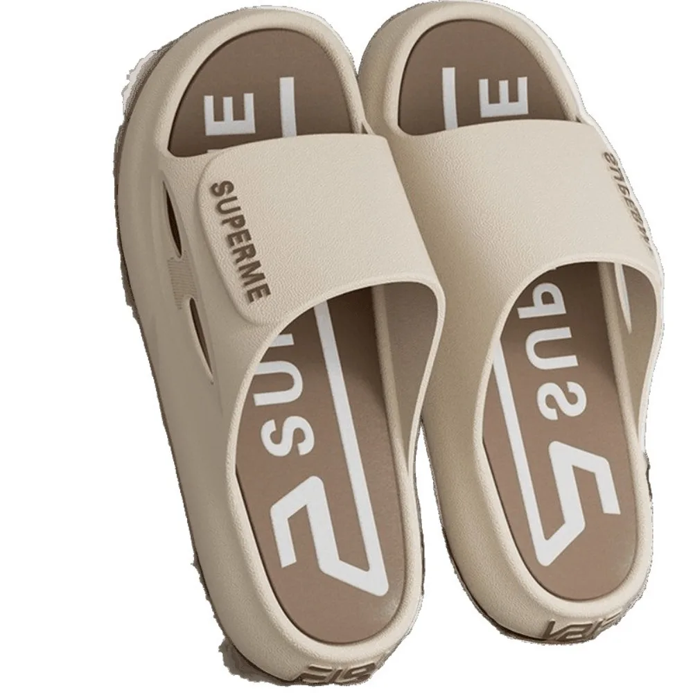 

Мужские тапочки для дома, летние, мужские уличные, на мягкой подошве, устойчивые к запаху, противоскользящие, на толстой подошве для домашней одежды.