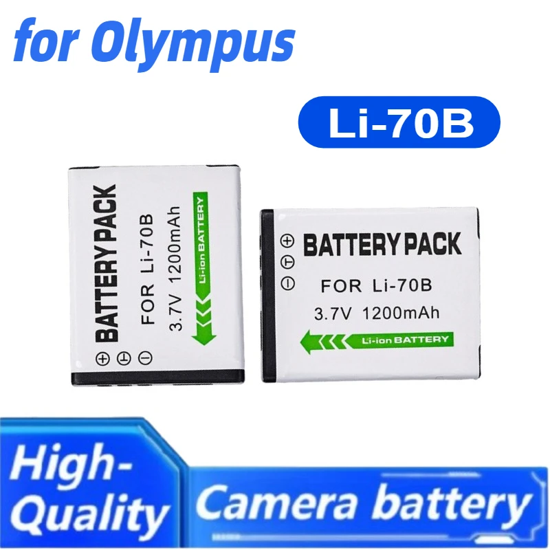 

LI-70B LI70B Camera Battery for Olympus FE-4020 FE-4040 X-940 VG110 VG140 VG160 D710 D705 D745 PM187