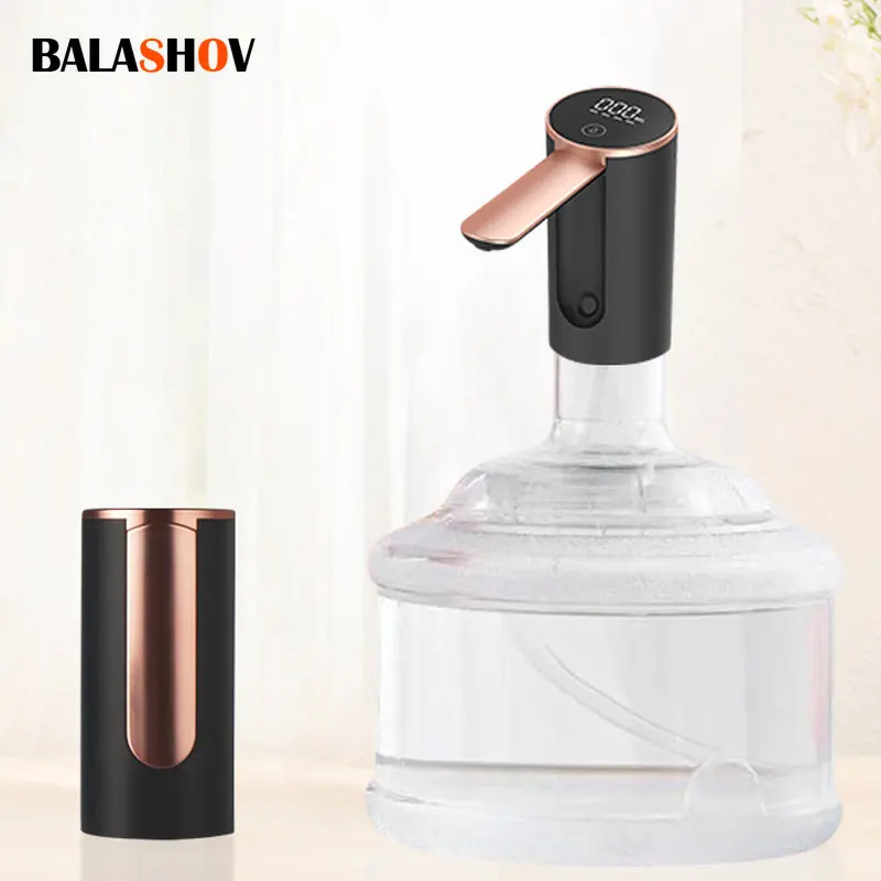 

Portable Water Bottle Pump USB Charging Automatic Electric Water Dispenser Pump Bottle Water Pump Auto Switch Drinking Dispenser