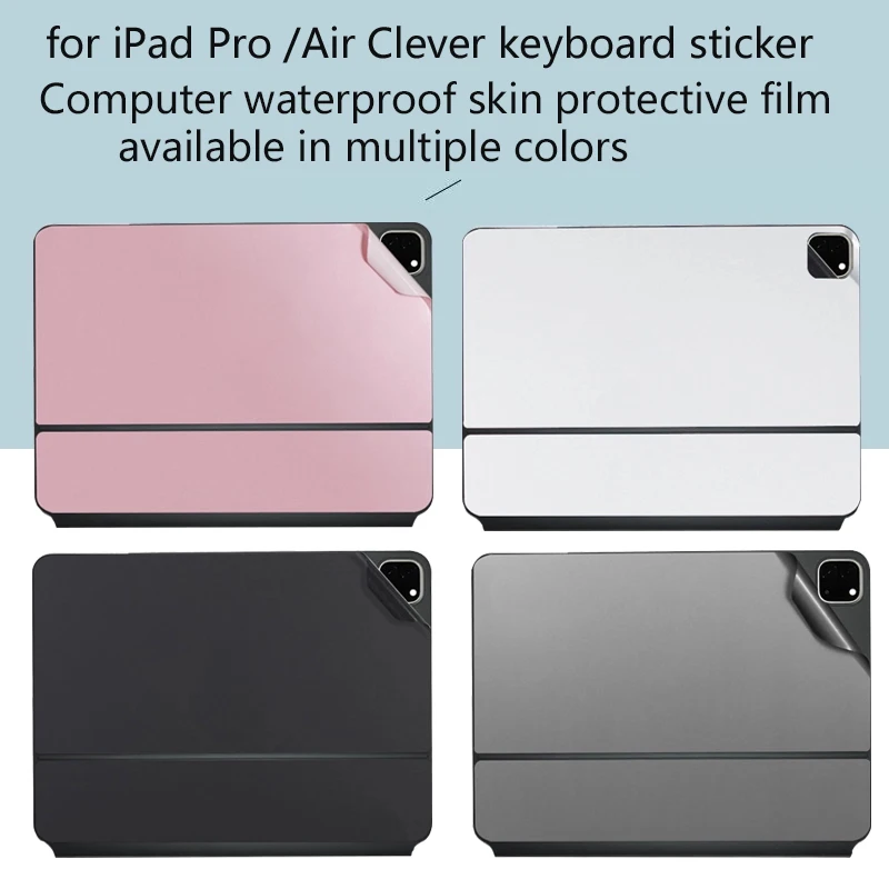 

Для 11/13 дюймов Apple M4 M5 iPad Pro/Air 2025/24 умная клавиатура компьютерная наклейка на кожу фюзеляжа легко вырезанная защитная пленка