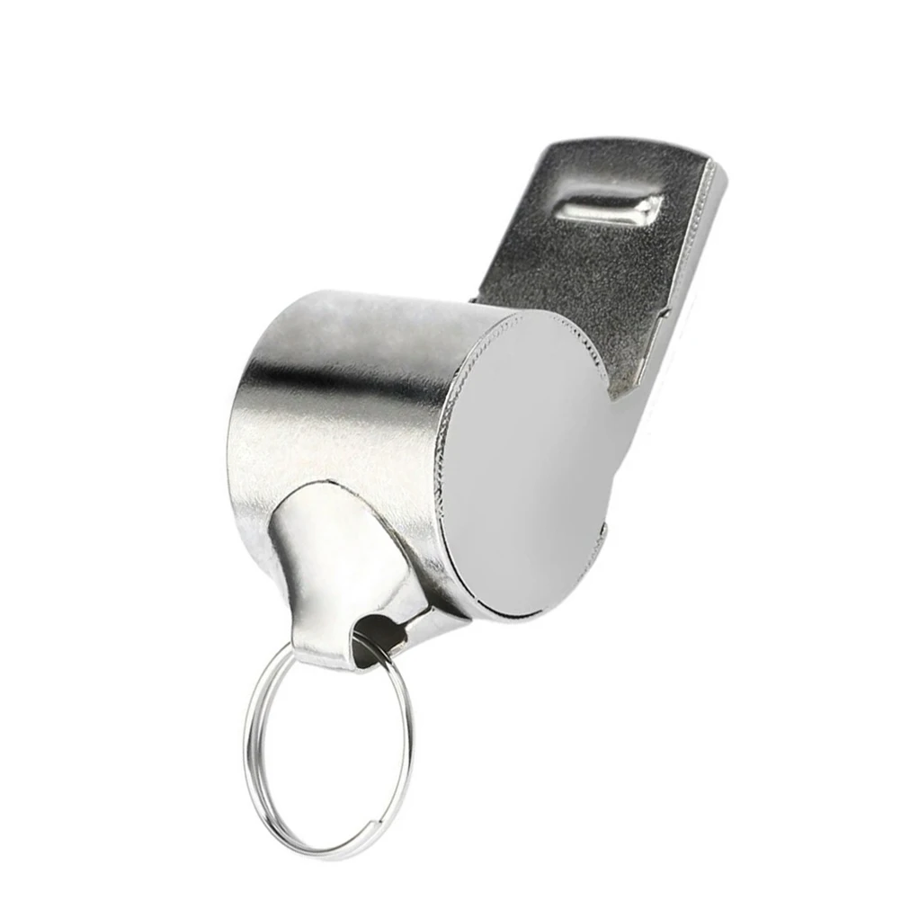 

12pcs Pet Training Whistle Sports Loud Metal Silver Survial Outdoor Football Accessories Referee Gifts