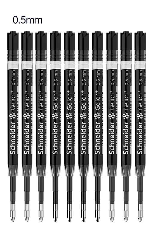 Hot Schneider G2 Universal Refill 0.5mm/0.7mm Standard German Imported Refills Super Fine Black Blue Pen Refill Ballpoint Pens