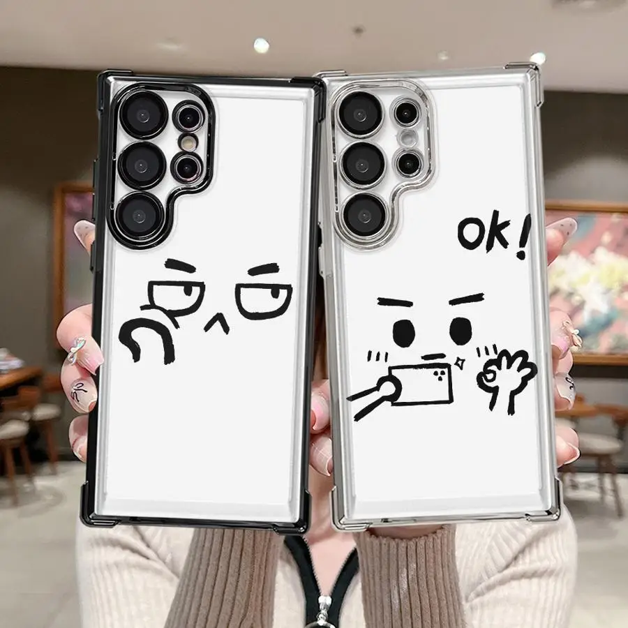 Phone Cover Case for Samsung Galaxy S26 S24 S23 S25 Edge S22 Ultra S21 Plus S20 FE Simple Photo Expression