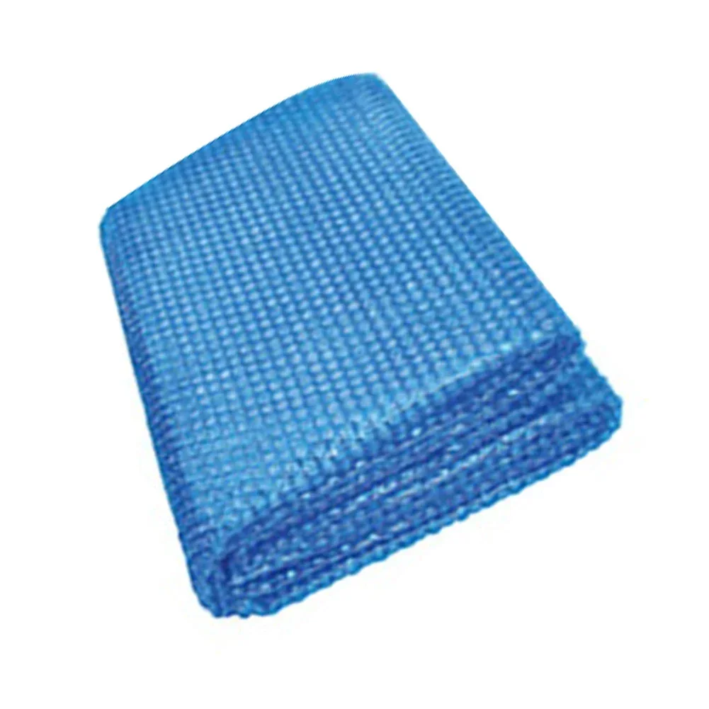 Blue Pool Cover Pool Dust Cover Pool Maintenance Easy To Use Extended Pool Heating Time Minimizes Overnight Heat Loss