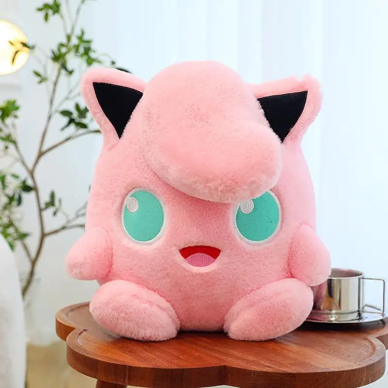 30/60cm Jigglypuff Pokemon Large Plush Toys Anime Doll Cute Pillow Cartoon Giant Pokémon Plushie Stuffed Gift for Kid Christmas