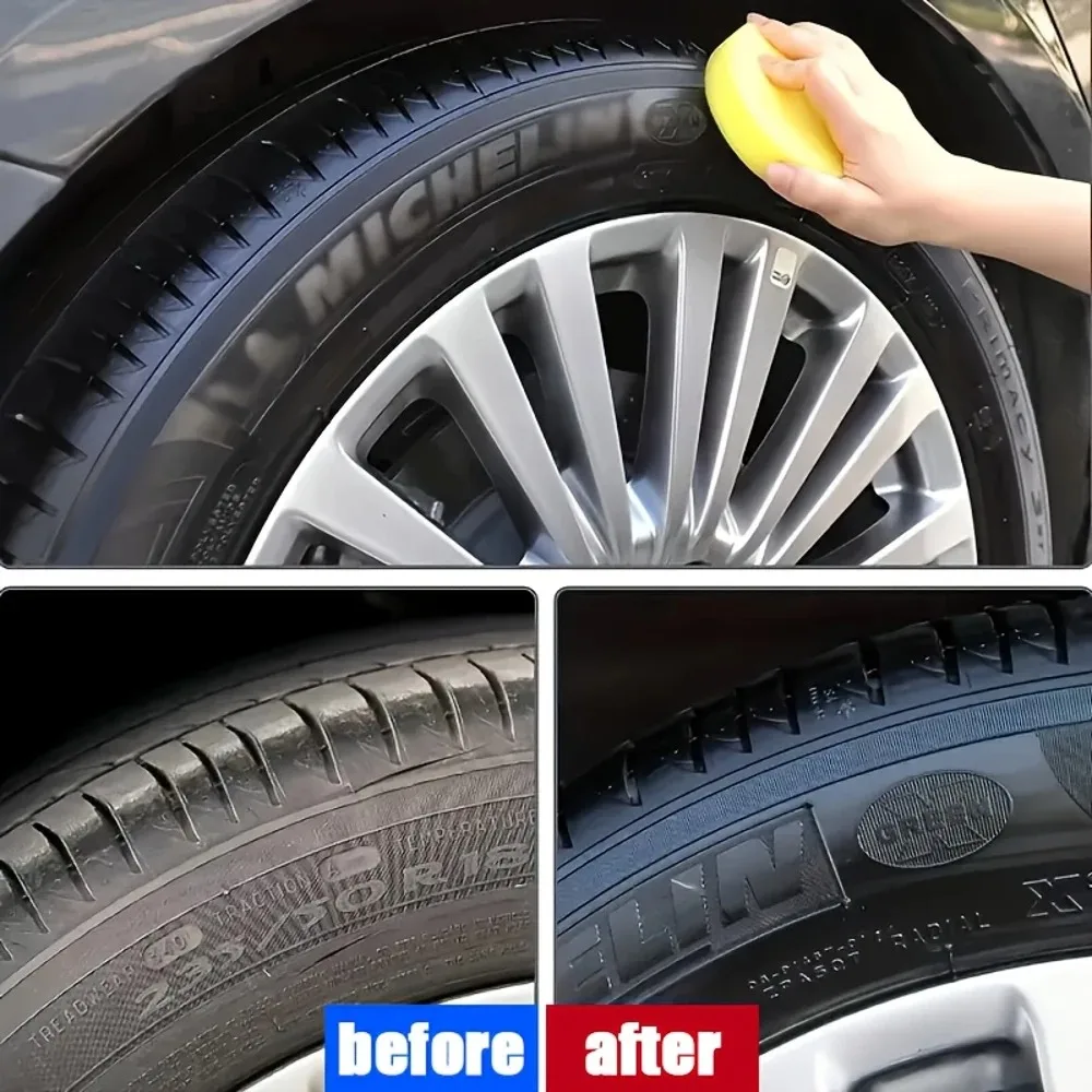 NEW Car Scratch Remover & Plastic Repair Paste - Yellowing Refurbishment & Glossy Surface Enhancer for Interior/Exterior Plastic