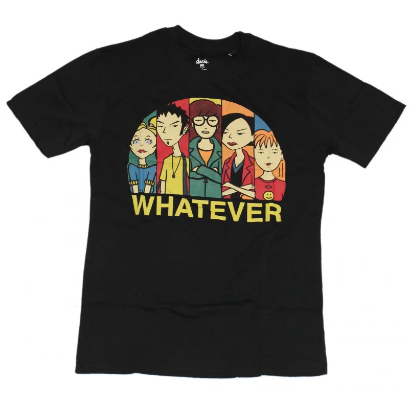 0331 Retro Sick sad world Daria Daria MTV Whatever Gift t shirt 90s Nostalgia cartoon Graphic Clothes 100% cotton Y2K clothing