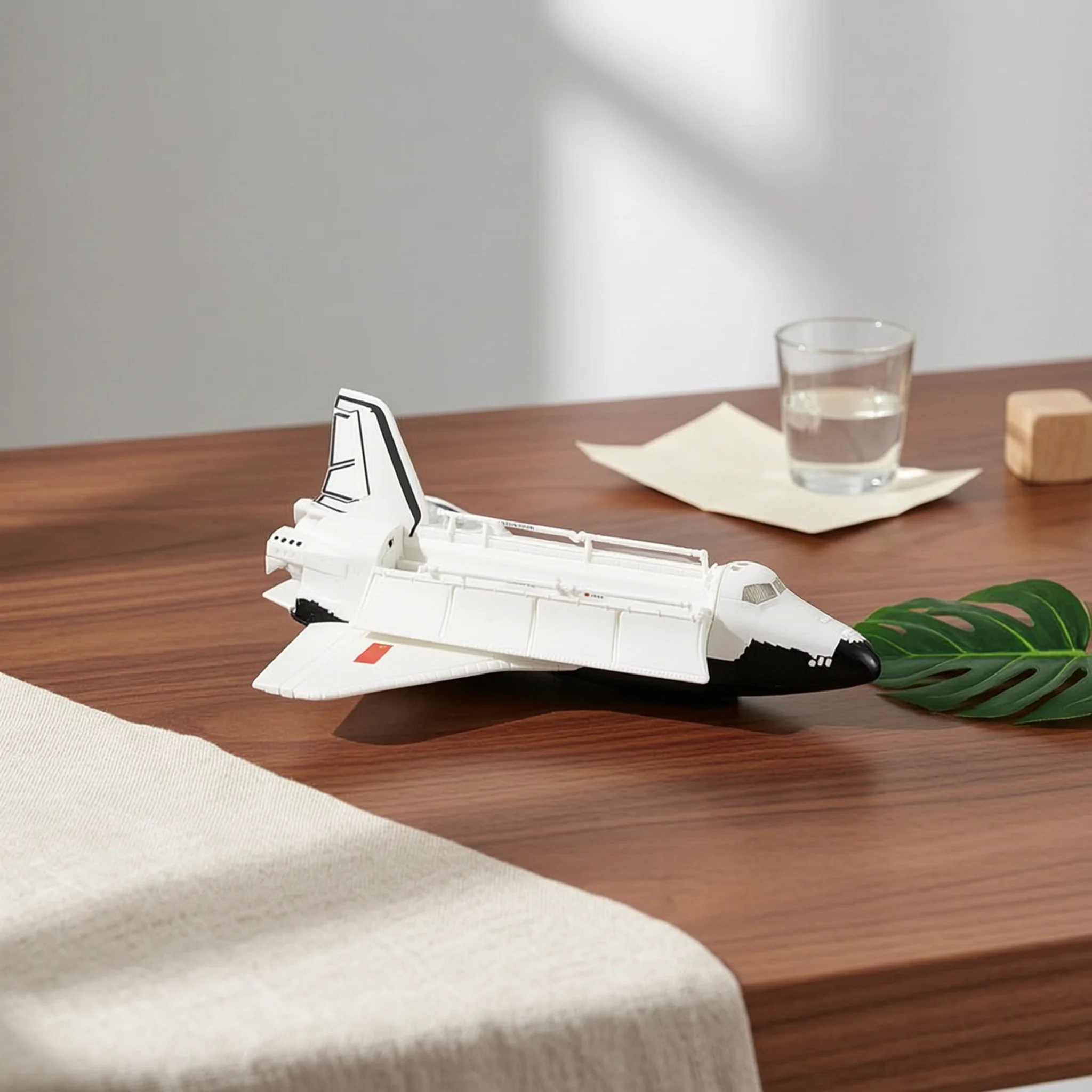 Plastic Shuttle Model Kit 1 144 Scale Buildable Space Replica for Desk Shelf Decor Enthusiasts