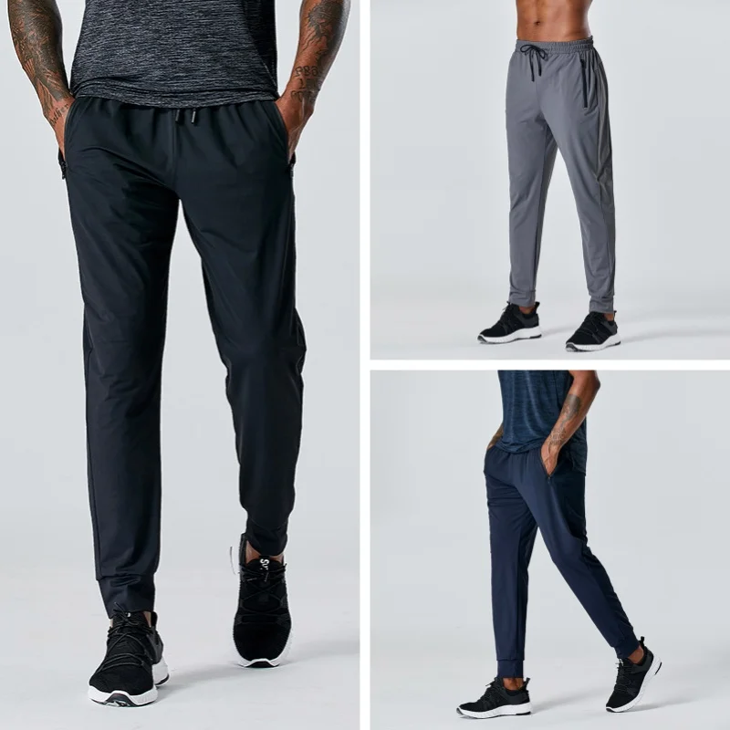 

Men's Brand Trousers Plus Size Casual Pants Stretch Slim Fit Elastic Waist Jogger Korean Classic Blue Black Gray Male